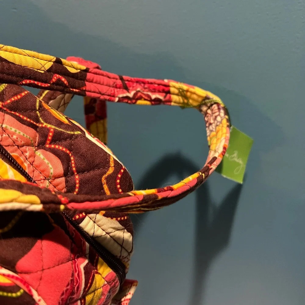 Vera Bradley quilted mini duffel Buttercup (likely) - Picture 4 of 6
